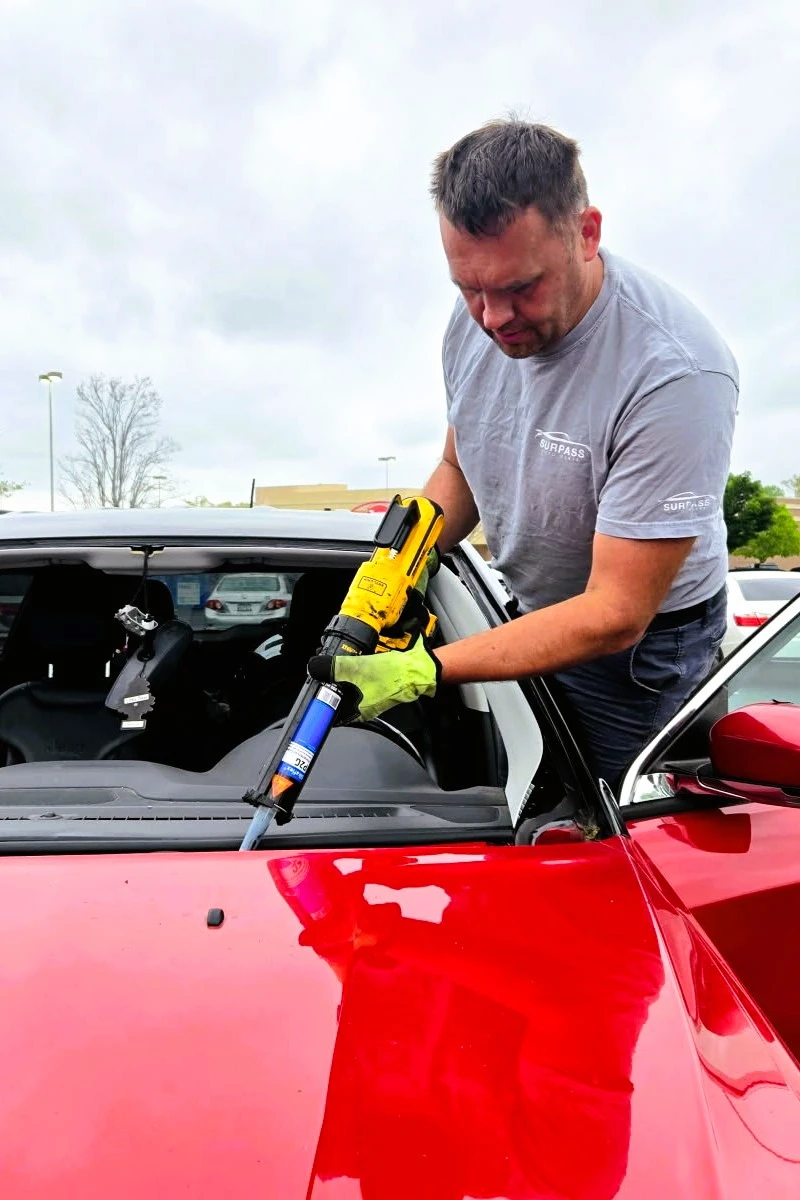 Professional auto glass service